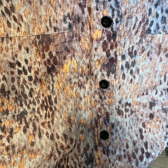 Satin button down shirt - Picture 3 of 4